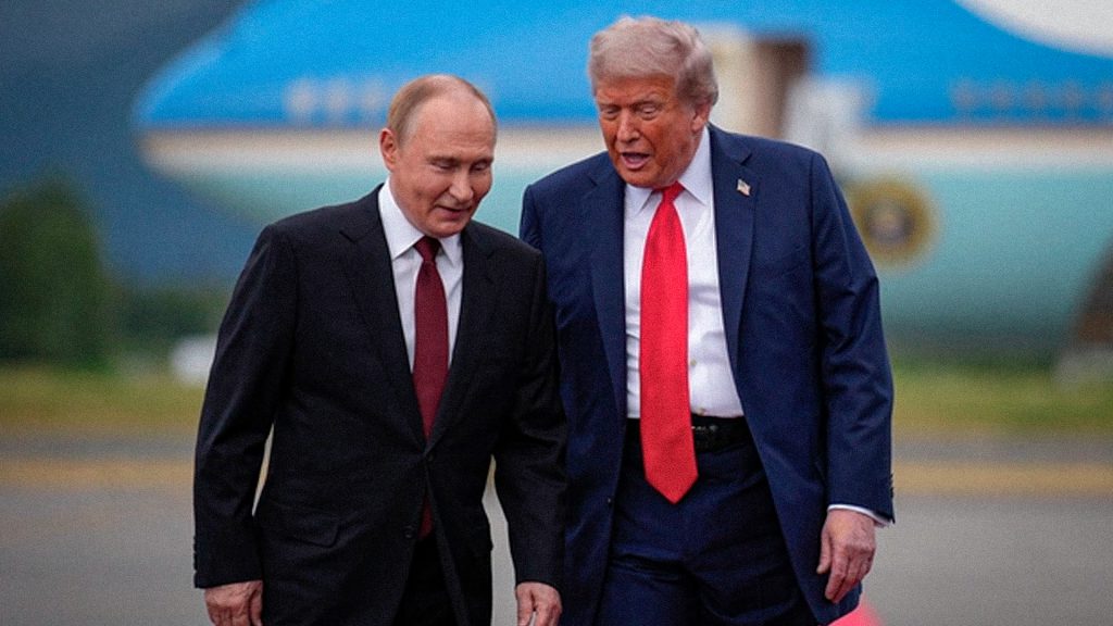 Vladímir Putin y Donald Trump durante un encuentro entre Rusia y Estados Unidos.