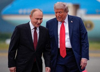 Trump califica de “estupenda” conversación con Putin y anticipa posible encuentro Vladímir Putin y Donald Trump durante un encuentro entre Rusia y Estados Unidos.