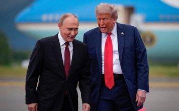 Trump califica de “estupenda” conversación con Putin y anticipa posible encuentro Vladímir Putin y Donald Trump durante un encuentro entre Rusia y Estados Unidos.