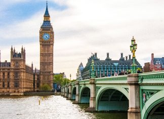 Escocia, Gales e Irlanda del Norte pretenden separarse de Reino Unido Palacio de Westminster y Big Ben junto al puente sobre el río Támesis en Londres.