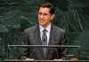 El decisivo discurso de México en la ONU Roberto Velasco, Canciller de México durante su discurso en la 81° Asamblea General de la ONU. Septiembre, 2026