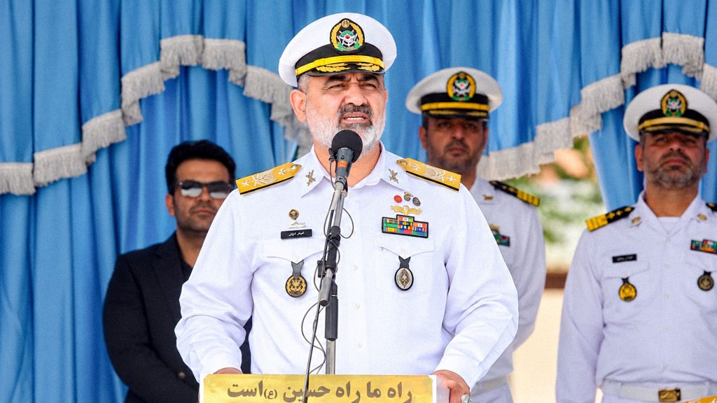 Shahram Iraní, comandante de la Fuerza Naval del Ejército de Irán.