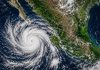 Tormenta tropical Marie amenaza a México Imagen satelital de la tormenta tropical Marie frente a México.