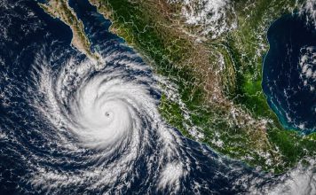 Tormenta tropical Marie amenaza a México Imagen satelital de la tormenta tropical Marie frente a México.