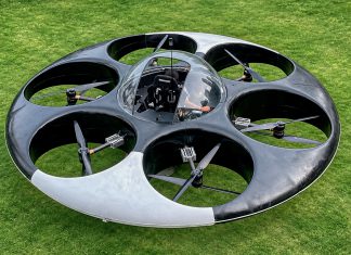 China saca a la venta una aeronave futurista tipo platillo volador Vehículo eVTOL con forma de platillo volador desarrollado en China