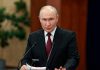 Putin marca límites a Ucrania: Paz sí, amenazas no Vladímir Putin durante una conferencia oficial en Biskek
