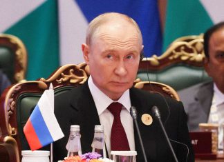 Vladímir Putin: BRICS son la alternativa al sistema financiero impuesto por Occidente El presidente de Rusia, Vladímir Putin, durante su participación en la XVIII Cumbre de los BRICS, en la India.