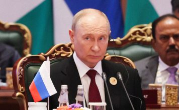 Vladímir Putin: BRICS son la alternativa al sistema financiero impuesto por Occidente El presidente de Rusia, Vladímir Putin, durante su participación en la XVIII Cumbre de los BRICS, en la India.