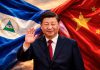 China respalda soberanía de Nicaragua y rechaza injerencias en sus asuntos internos Xi Jinping junto a las banderas de China y Nicaragua