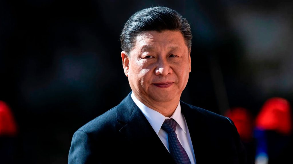 Xi Jinping, presidente de China, durante un acto oficial.