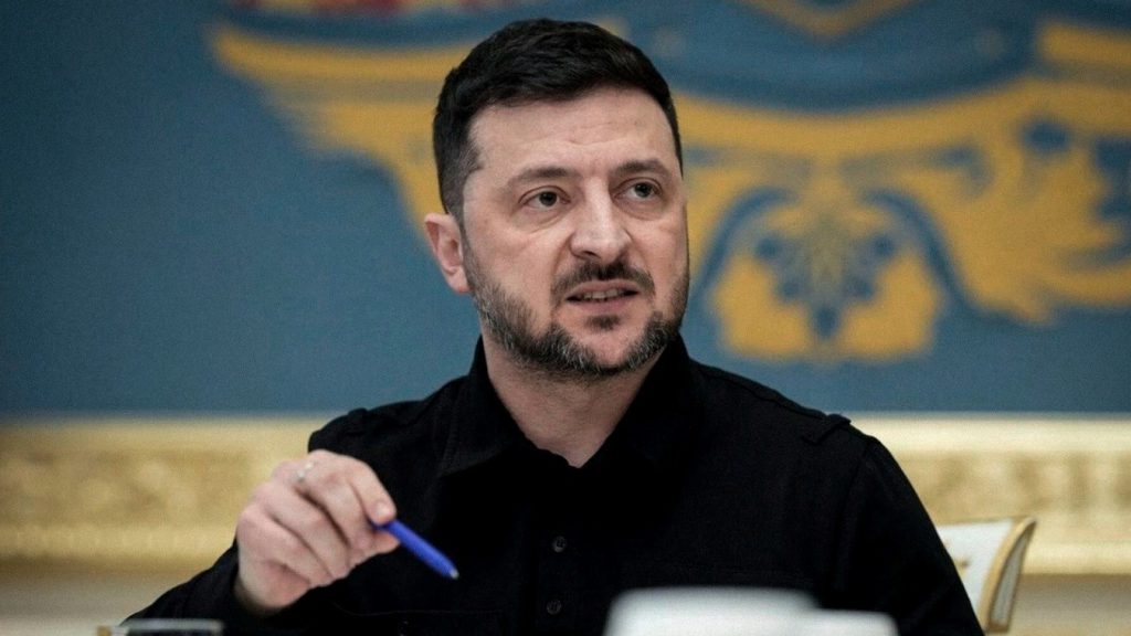 Volodímir Zelenski brindado declaraciones