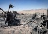 Irán: Estados Unidos minimiza sus pérdidas militares Aeronave estadounidense destruida durante una misión de rescate de un piloto derribado en combate contra Irán