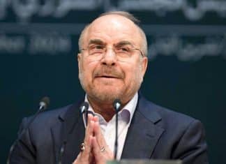Irán advierte que la presión económica alcanza a Washington Mohamad Baqer Qalibaf, presidente del parlamento de Irán.