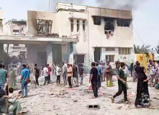 Irán propone comité contra el “terrorismo de Estado” ante la OCS Imagen del ataque de Estados Unidos e Israel contra una escuela en Minab, Irán, que dejó 168 niños muertos.