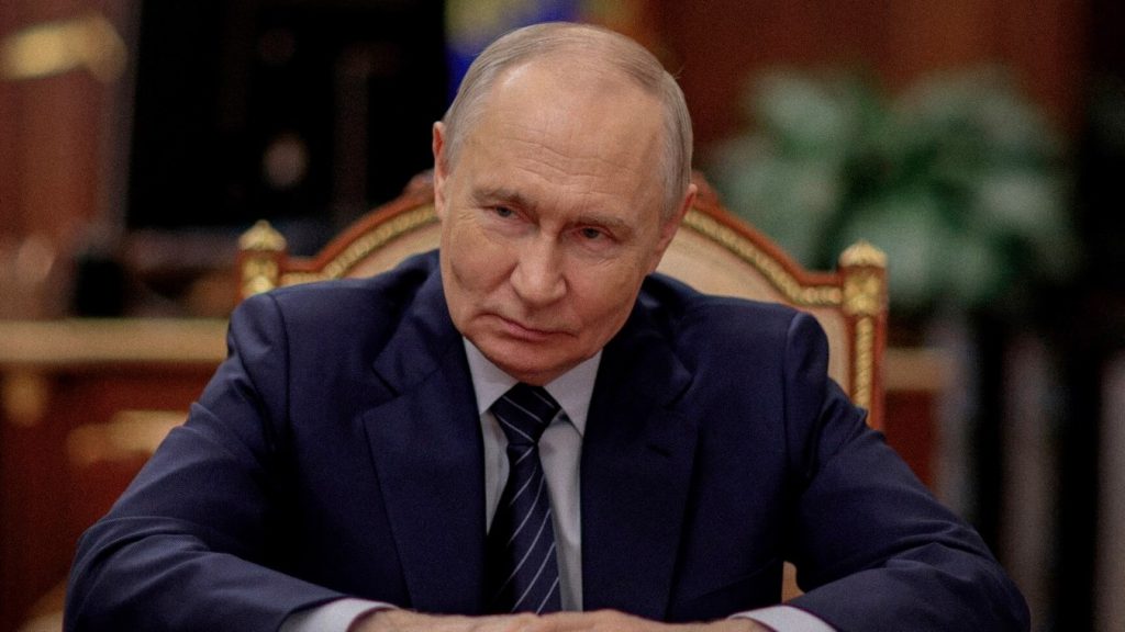 El presidente de Rusia, Vladímir Putin, durante una ronda de prensa en Moscú