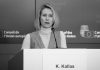 Rusia responde a la UE tras críticas por acuerdos de diésel con Estados Unidos Alta Representante de la Unión Europea para política Exterior, Kaja Kallas.