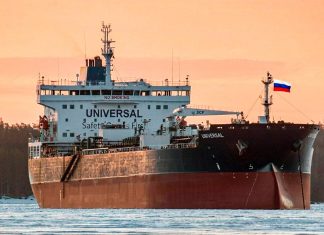 Rusia suministrará petróleo al mercado global Un petrolero de bandera rusa construido en 2009 y operado por la naviera SCF