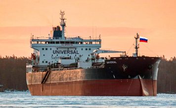 Rusia suministrará petróleo al mercado global Un petrolero de bandera rusa construido en 2009 y operado por la naviera SCF
