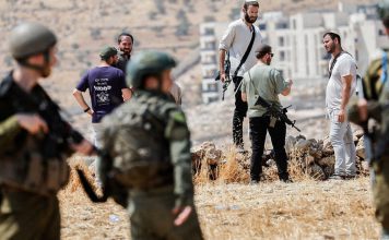 Soldados estadounidenses avalan ataque de colonos Colonos israelíes en Cisjordania / Archivo