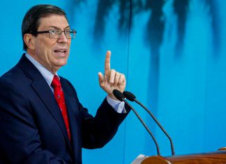 Cuba denuncia que Estados Unidos carece de autoridad para imponer restricciones al comercio Bruno Rodríguez durante una intervención pública como canciller de Cuba.