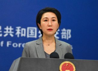 China exige a Estados Unidos respetar el principio de una sola China Portavoz de la Cancillería china durante una conferencia de prensa sobre las relaciones entre China, Estados Unidos y Taiwán.