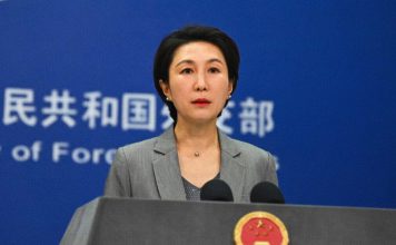 China exige a Estados Unidos respetar el principio de una sola China Portavoz de la Cancillería china durante una conferencia de prensa sobre las relaciones entre China, Estados Unidos y Taiwán.