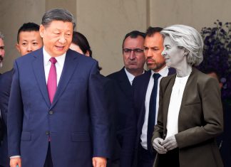 China y la UE avanzan hacia un acuerdo comercial tras meses de tensiones Xi Jinping y Ursula von der Leyen en una composición sobre el acuerdo comercial entre China y la Unión Europea.