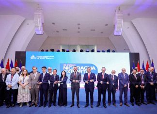 Foro Nicaragua Exporta abre nuevas rutas comerciales globales Delegados nacionales e internacionales durante la inauguración del segundo Foro Nicaragua Exporta.