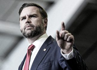 J. D. Vance acusa a Kiev deperjudicar los intereses de Estados Unidos J. D. Vance, vicepresidente de Estados Unidos, durante una intervención pública.
