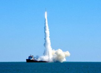 China lanza con éxito satélite comercial desde el mar Cohete espacial chino CERES-1 lanza nuevo satélite