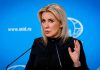 Rusia advierte a la OTAN: atacar Kaliningrado desataría una guerra breve María Zajárova, portavoz de Exteriores de Rusia, durante una intervención sobre las tensiones con la OTAN.