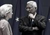 Rusia advierte sabotaje europeo a las iniciativas de paz Úrsula von der Leyen y António Costa conversan durante un encuentro en Bruselas, Bélgica.