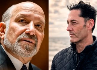Muere denunciante de presuntos vínculos entre Epstein y el secretario de Comercio de Donald Trump Montaje de Simón Andriesz y Howard Lutnick relacionado con el caso Epstein.