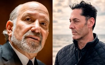 Muere denunciante de presuntos vínculos entre Epstein y el secretario de Comercio de Donald Trump Montaje de Simón Andriesz y Howard Lutnick relacionado con el caso Epstein.