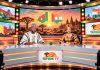 Malí, Níger y Burkina Faso impulsan su descolonización informativa Estudio de televisión de Tafouk TV con presentadores africanos y referencias a Malí, Níger y Burkina Faso.