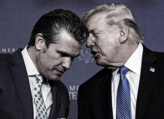 Estados Unidos evalúa nuevos ataques contra Irán antes de las elecciones legislativas Donald Trump y Pete Hegseth durante una conversación en Estados Unidos.