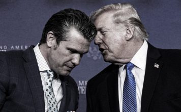 Estados Unidos evalúa nuevos ataques contra Irán antes de las elecciones legislativas Donald Trump y Pete Hegseth durante una conversación en Estados Unidos.