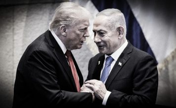 Operación de Falsa Bandera: Irán advierte que Israel y EE.UU. están tramando algo Donald Trump y Benjamín Netanyahu durante un encuentro entre Estados Unidos e Israel.