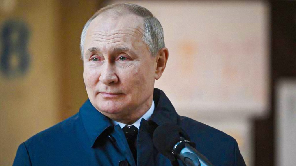 Vladímir Putin, presidente de Rusia, en una fotografía de archivo.