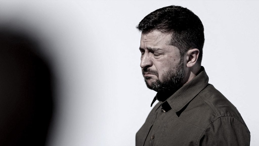 Volodímir Zelenski durante la Cumbre de Granada en España en 2023.